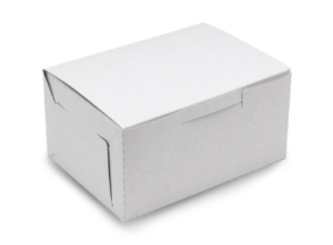Коробка для торта 140х140х60 БЕЛАЯ