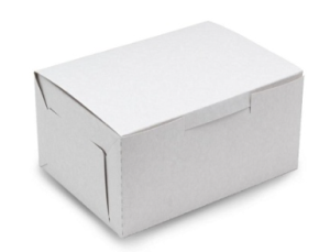 Коробка для торта 150х110х75 БЕЛАЯ