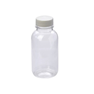 Бутылка ПЭТ 0,3 л (б/цв.) широкое горлышко с красной крышкой СОК